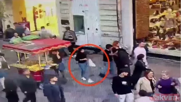 Taksim saldırısından yeni keşif görüntüleri! Ahlam Albashir saldırıdan günler önce yine elinde gülle... - 1