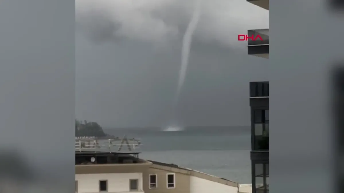 Giresun'da hortum kamerada!