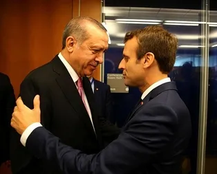 Başkan Erdoğandan Macrona efsane kapak!