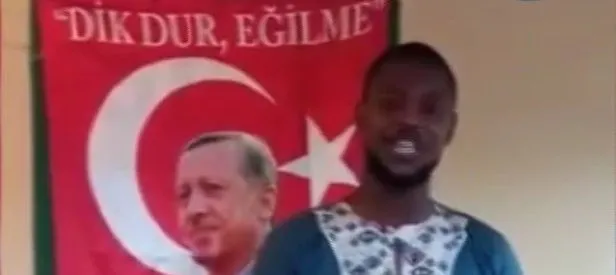 Gineli gençlerden Cumhurbaşkanı Erdoğan’a destek