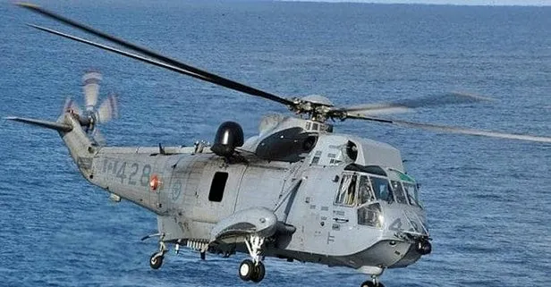 NATO helikopteri denizde kayboldu