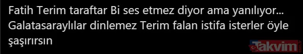 Galatasaray taraftarından Fatih Terim'e büyük tepki: Sorun Levent hocada değilmiş - 32