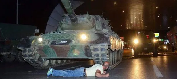 15 Temmuz'da tankın önüne yatan kahraman konuştu