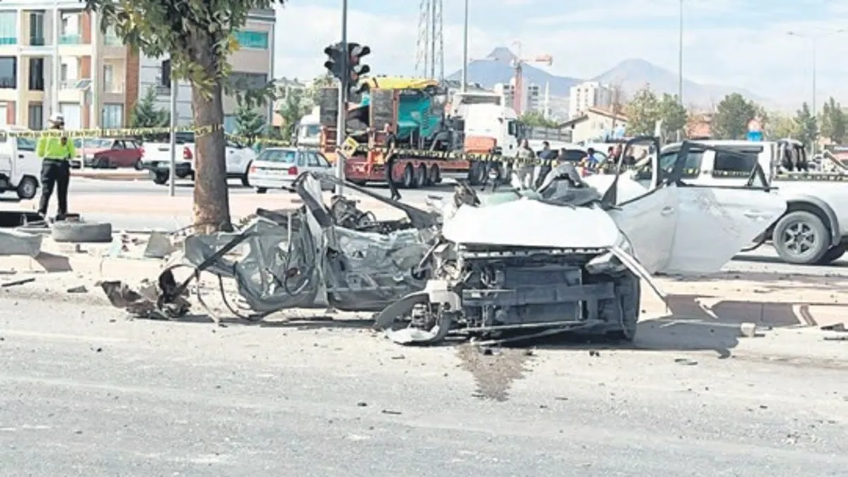 Konya'da 229 kilometre hızla gelen ölümün cezası belli oldu: Sürücüye 21 yıl hapis