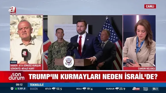 Trump’ın kurmayları İsrail’de!