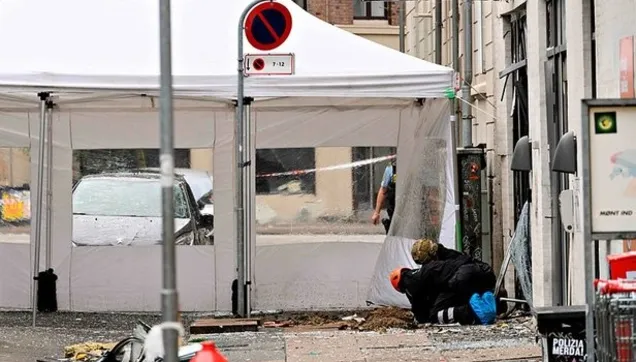 Danimarka'da polis merkezinde patlama
