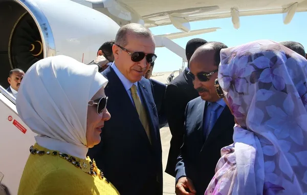 Moritanyalılar Cumhurbaşkanı Erdoğan’ı coşkuyla karşıladı-1