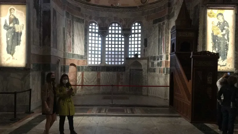 Kariye Camii'nde 75 yıl sonra ilk cuma namazı: İşte yeni yüzü - 1