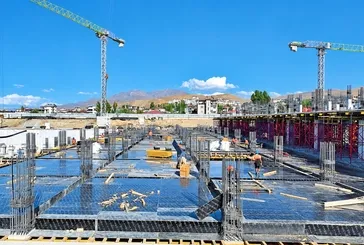 Van'da şehir hastanesi inşaatı sürüyor