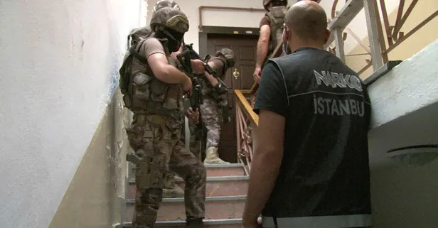 İstanbul Pendik'te uyuşturucu operasyonu