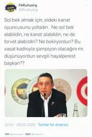 Taraftar isyan bayrağını açtı! "Ali Koç, Ersun Yanal ve futbolcular... Topunuz gidin"-5