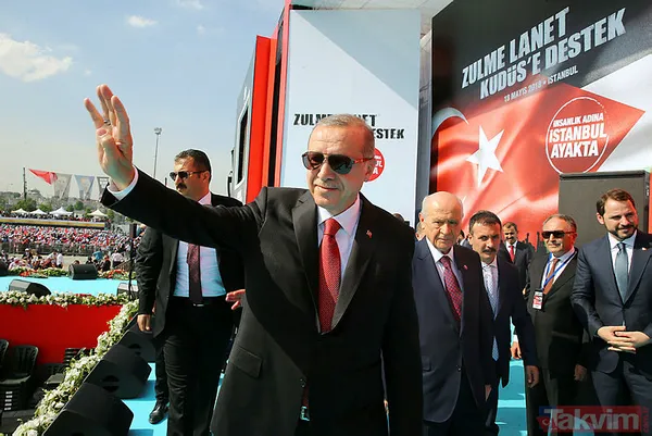 Yenikapı'da Tarihi Kudüs mitingi: Zulme Lanet Kudüs'e Destek - 9