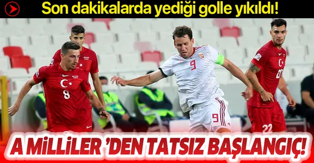 A Milli Takım'dan UEFA Uluslar Ligi'ne tatsız başlangıç!  Türkiye 0-1 Macaristan | MAÇ SONUCU