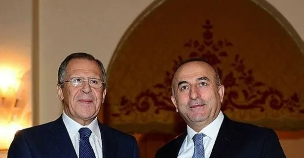 Dışişleri Bakanı Mevlüt Çavuşoğlu ve mevkidaşı Sergey Lavrov arasında kritik görüşme