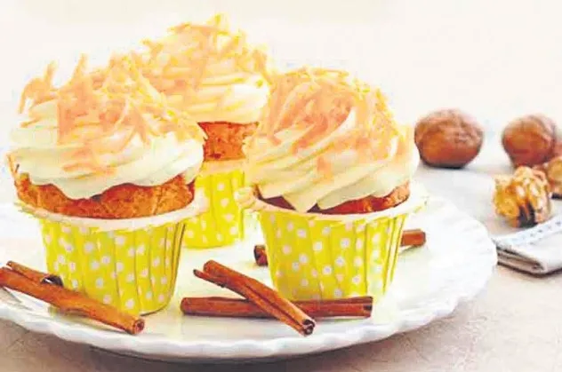 Zencefilli ve havuçlu muffin