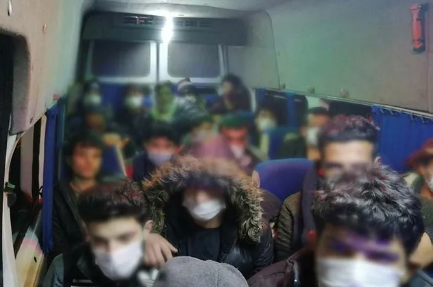 Eskişehir'de düzensiz göçmen operasyonu