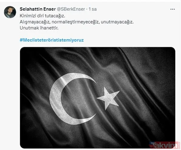 Tüm Türkiye şehitlerimiz için ayakta! Sosyal medyada CHP'ye ve PKK'nın siyasi uzantısı HDP/DEM'e tepki yağdı! #MeclisteTeröristİstemiyoruz - 12