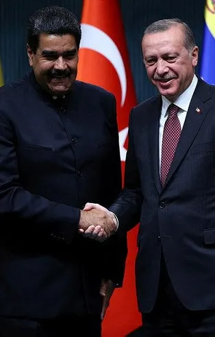 Son dakika: Başkan Erdoğan, Venezuela Devlet Başkanı Nicolas Maduro ile telefonda görüştü