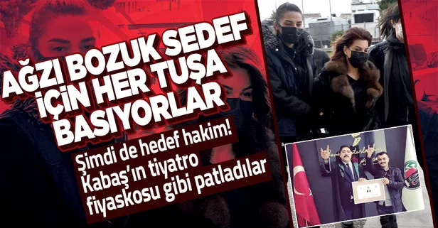 Sedef Kabaş'ı tutuklayan hakimi yalan fotoğraflarla linç etmek istediler! Muhalif medyanın bir algısı daha patladı