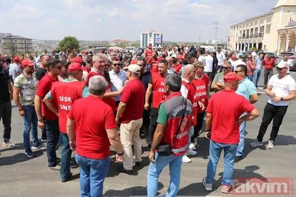 Kemal Kılıçdaroğlu’na şok! Tekirdağ Büyükşehir Belediyesi işçileri açılış öncesi ’zam’ eylemi yaptı