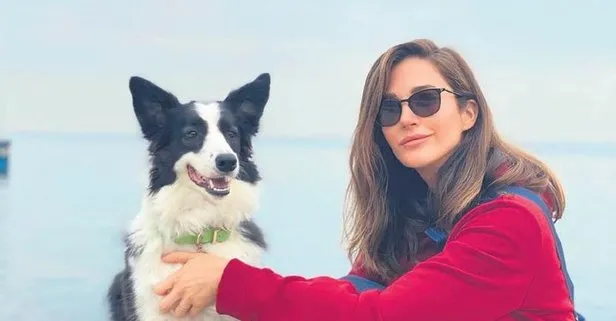 Rojda Demirer, köpek Mango’yla moral buldu