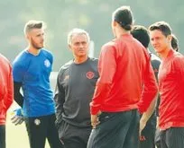 Jose Mourinho’dan otoparkta idman
