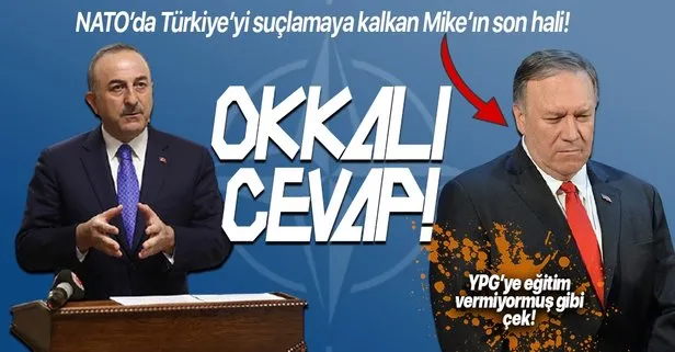 Türkiye’yi suçlayan ABD Dışişleri Bakanı Mike Pompeo’ya Mevlüt Çavuşoğlu’ndan sert yanıt