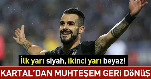 Kartal’dan muhteşem geri dönüş I BB Erzurumspor: 1 - Beşiktaş: 3 MAÇ SONUCU