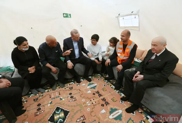 Başkan Recep Tayyip Erdoğan Hatay'ı ziyaret etti: Hem kalbimizle hem gözümüzle hem ziyaretlerimizle Hatay'ın yanında yer almayı sürdüreceğiz - 24