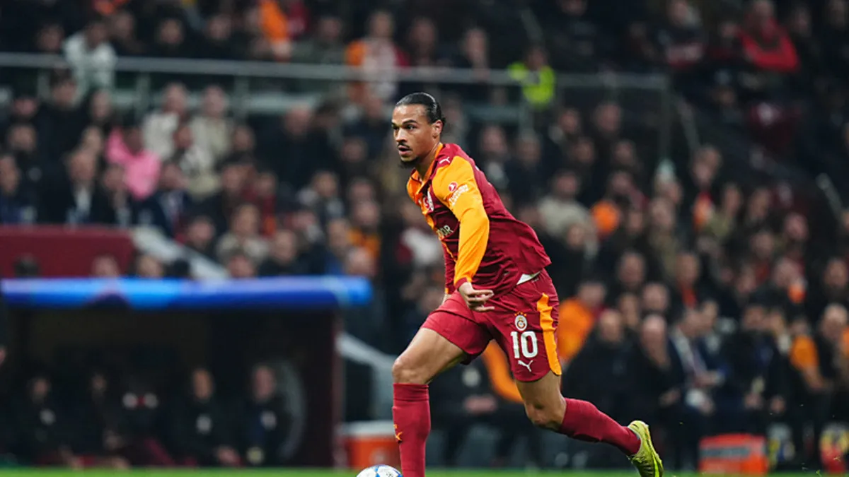 Galatasaray'da Leroy Sane'den takıma özel konuşma