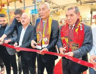 Dursun Özbek GS Store açtı