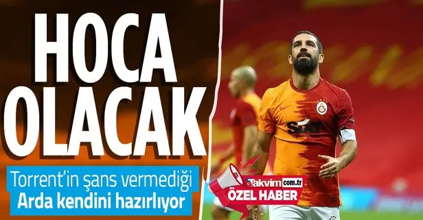 Özel haber... Galatasaray’da forma şansı bulamayan Arda Turan hocalığa hazırlanıyor