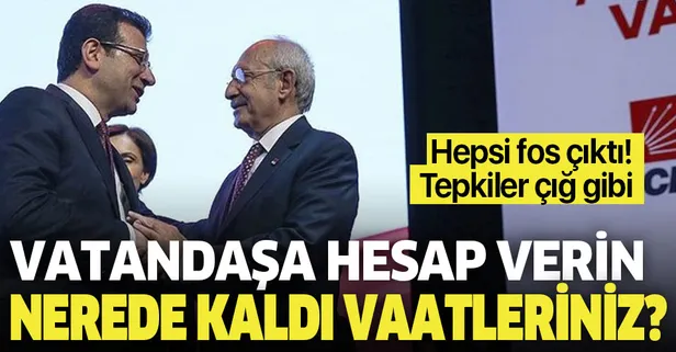 CHP'nin 'ücretsiz servis' vaadi fos çıktı! Veliler Ekrem İmamoğlu'na tepkili
