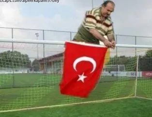 Hırvatistan-Türkiye maçı capsleri