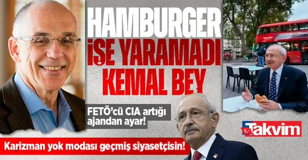 Hamburger işe yaramadı Kemal Bey! CIA eski danışmanı Henri Barkey'den Kılıçdaroğlu'na ültimatom: Karizman yok! Modası geçmiş siyasetçisin!