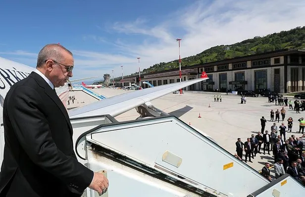 Son dakika: Rize-Artvin Havalimanı Başkan Erdoğan'ın katılımıyla milletin hizmetinde! Dünyada 5 Türkiye'de 2 tane...-6