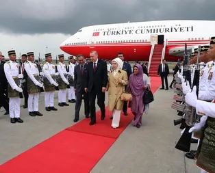 Başkan Erdoğan, Kuala Lumpur Zirvesine katılmak üzere Malezyaya geldi