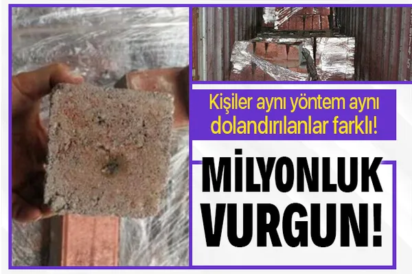 Kaldırım taşı ile milyonluk dolandırıcılık! 6 yıl önce de Belçikalı bir şirketi aynı yöntemle dolandırmışlar!-1