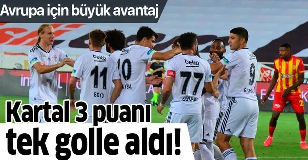 Kartal 3 puanı kaptı!