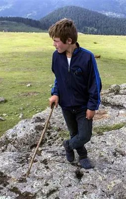 Eren'in yayladaki fotoğrafını o çekmiş...