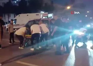 Çorum’da motosiklet kazası: 1 yaralı