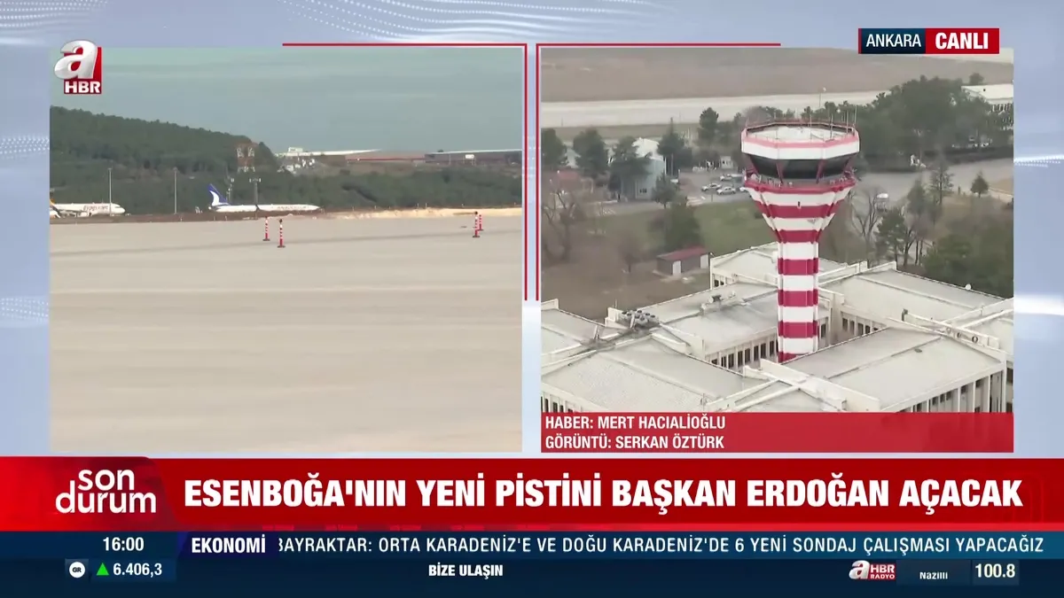 Esenboğa'ya yeni pist!