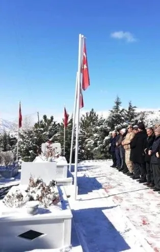 Kahramana anma töreni