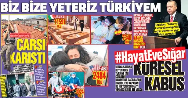 Kovid-19’a karşı ’Milli Dayanışma Kampanyası’ başladı! Başkan Erdoğan: 7 aylık maaşımı bağışlıyorum