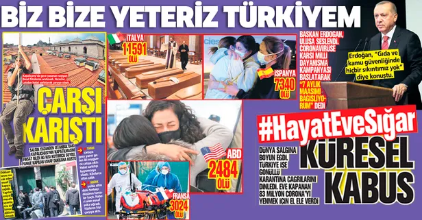 Kovid-19'a karşı 'Milli Dayanışma Kampanyası' başladı! Başkan Erdoğan: 7 aylık maaşımı bağışlıyorum