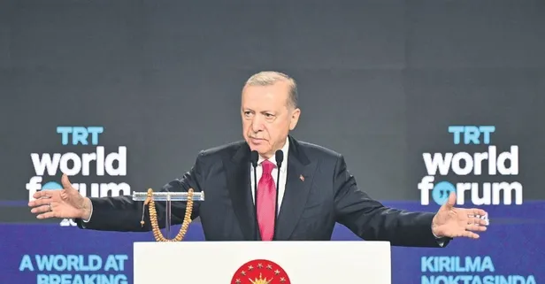 Başkan Erdoğan'dan TRT World Forumu'nda önemli açıklamalar!