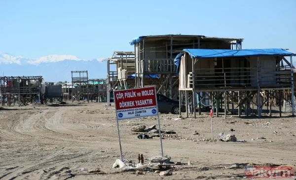 Antalya Aksu Kumköy Sahili'nde doğa katliamı! Kaçak barakalar yüzünden caretta carettaların yumurtalarının yüzde 56,9'u bozuk çıktı - 1