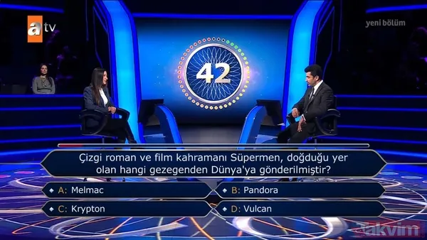 Kim Milyoner Olmak İster'de Kenan İmirzalıoğlu sordu: Mesleği 'Kaşmerlik' olan biri nerede çalışır? - 29