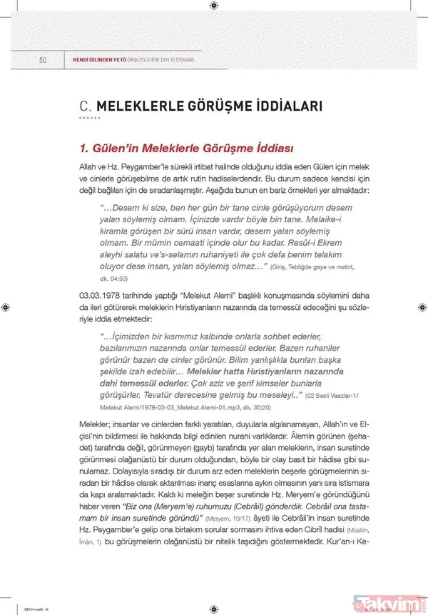 Mehmet Görmez Diyanet'in FETÖ raporunu açıkladı - 48