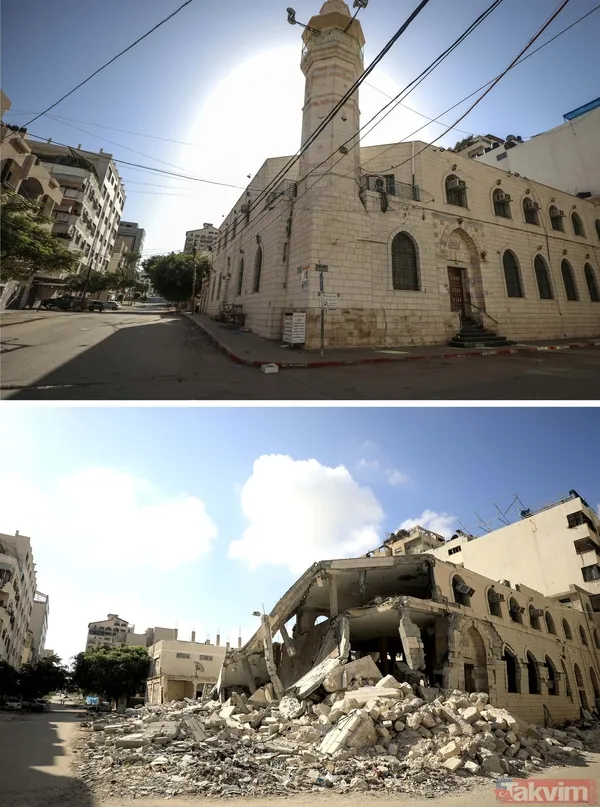 Gazze'den geriye yıkım kaldı! İşte İsrail'in saldırıları sonucu 1 yılda meydana gelen acı tablo - 12